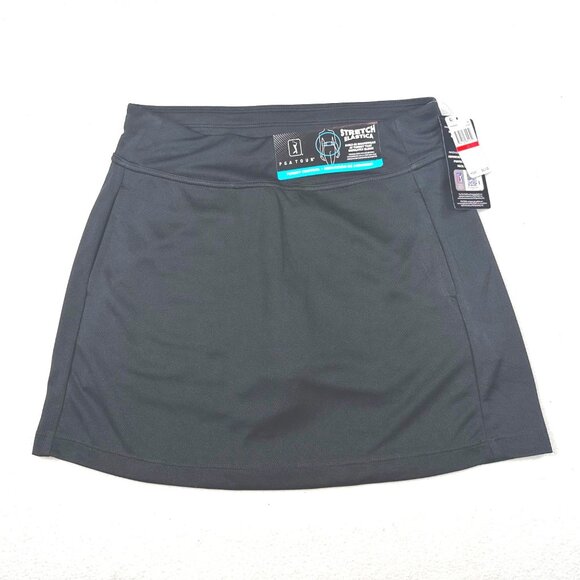 PGA TOUR Women's Black 15" Golf Skort with Tummy Control Waistband - XS - NWT - Picture 2 of 12